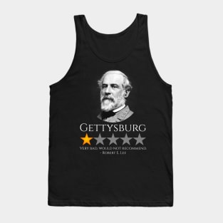 American Civil War - Robert E. Lee - Gettysburg - History Meme Tank Top